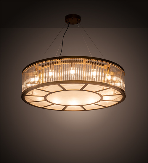 204402 50 in. Marquee Pendant - Custom & Brass Tint