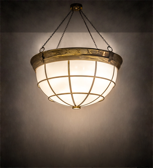 191820 72 in. Kahe Inverted Pendant - Brass Tint
