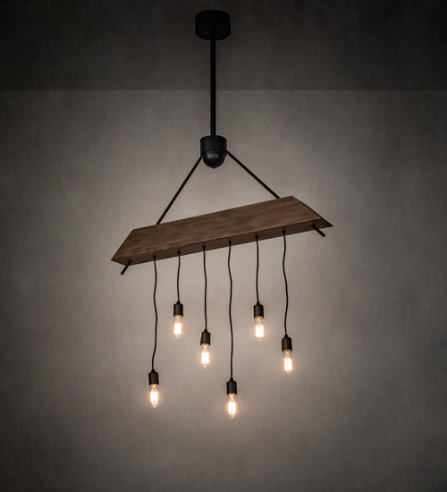198950 44 in. Alva Beam Pendant - Custom Finish