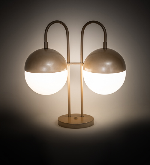 194888 19 in. Bola Deux Table Lamp - Custom Finish