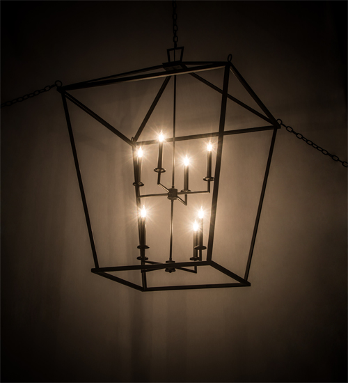 186535 36 in. Kitzi Tapered Pendant - Black