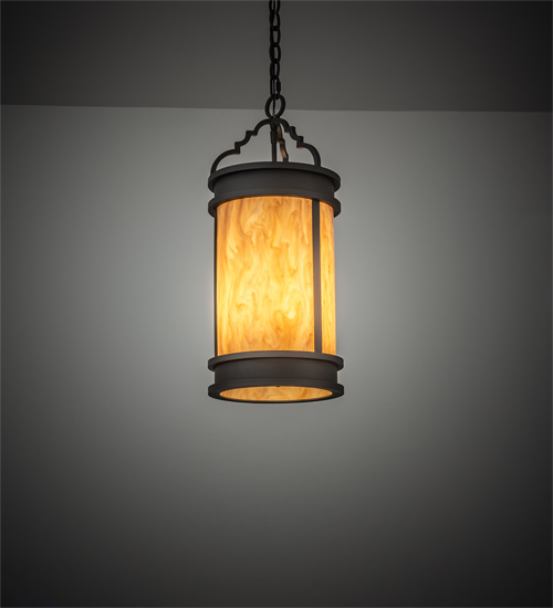 205082 10 in. Wyant Pendant - Wrought Iron
