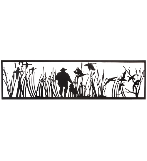 199085 77.5 x 26 in. Railing B - Black
