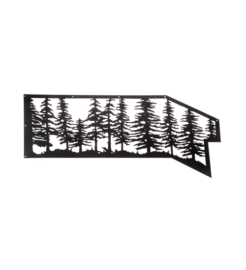 211869 Front Step Railing - Black