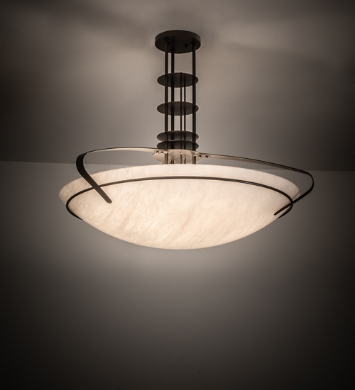 202144 40 in. Sadie Inverted Pendant - Bronze