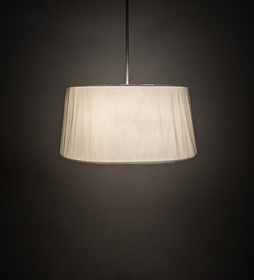 32 in. Cilindro Tapered Pendant - Brushed Nickel