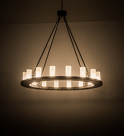 189843 48 in. Loxley 16 Light Chandelier - Timeless Bronze