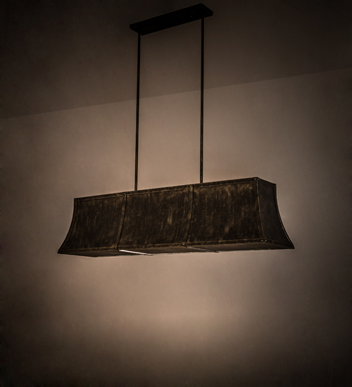 191846 64 in. Nadine Oblong Pendant - Bronze