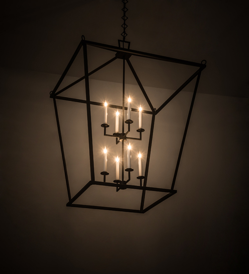 190127 36 in. Kitzi Tapered Pendant - Black