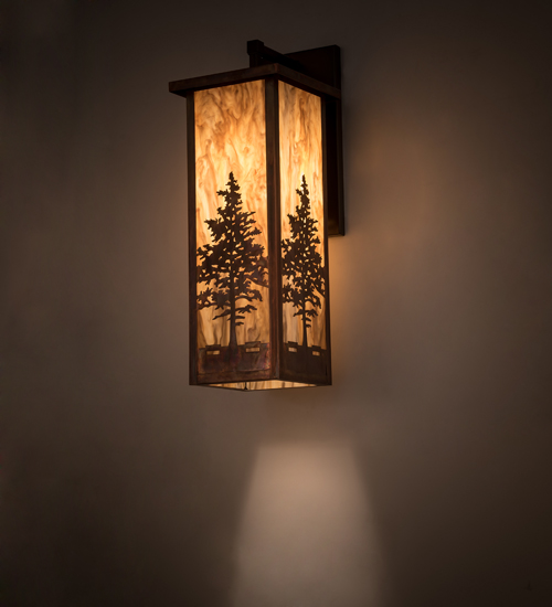 190093 10 in. Tamarack Wall Sconce - Vintage Copper