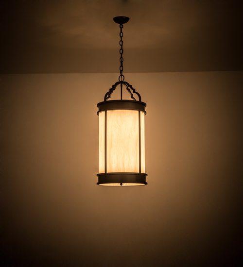190612 15 in. Wyant Pendant - Timeless Bronze