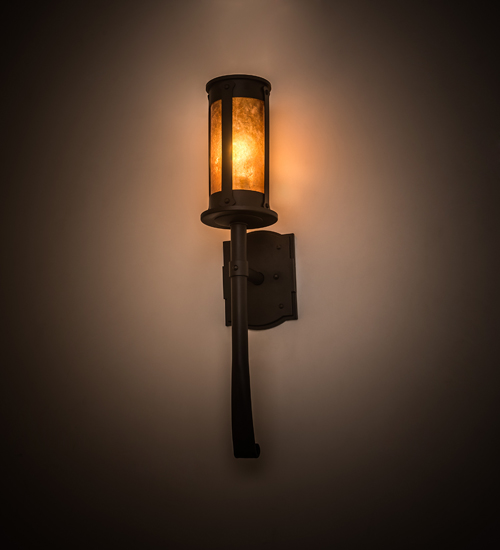 190725 5 in. Beartooth Wall Sconce - Oil Rubbed Bronze
