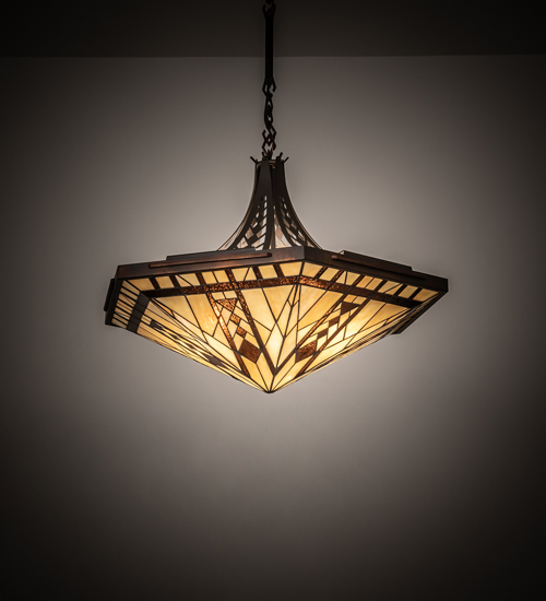 213294 29 in. Sonoma Inverted Pendant - Old Copper Pot