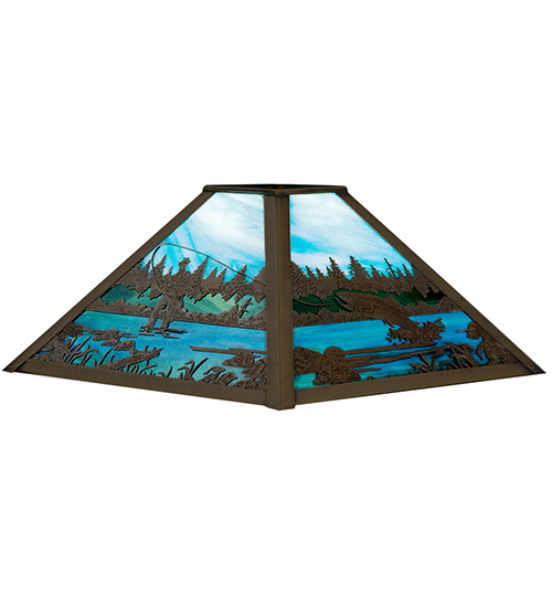 21407 13 in. Fly Fishing Creek Shade