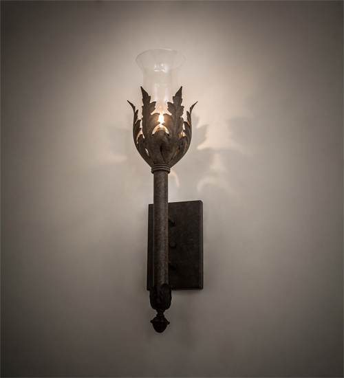 211462 7 in. French Elegance Wall Sconce - Antiquity