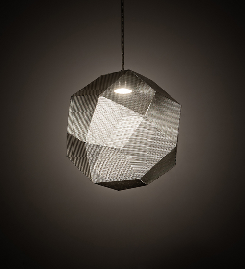 211423 12 in. Nidos Pendant - Nickel