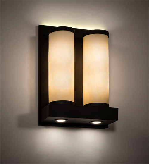 214488 18 in. Legacy House 4 Light Wall Sconce - Oil Rubbed Bronze