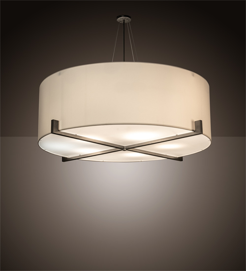 214021 60 in. Cilindro Structure Pendant - Nickel
