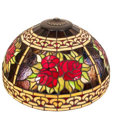 37413 18 in. Roses & Scrolls Shade