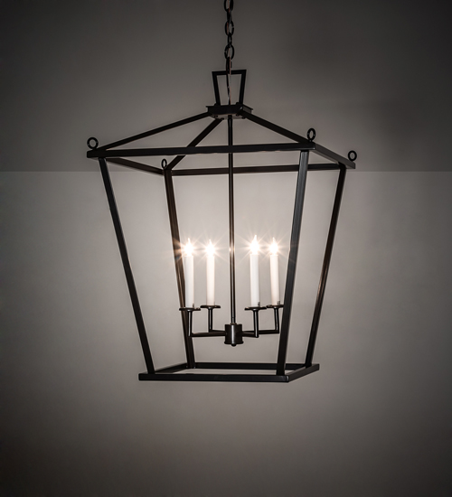 214258 24 in. Kitzi Tapered Pendant - Timeless Bronze
