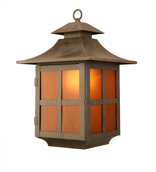 192010 11 in. Pagoda Wall Sconce - Satin