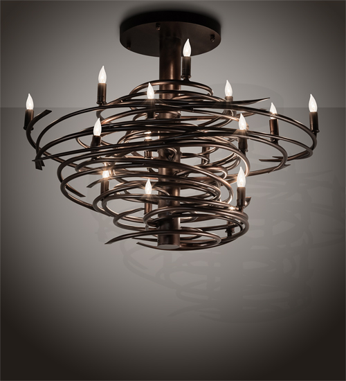 214928 36 in. Cyclone 15 Light Chandelier