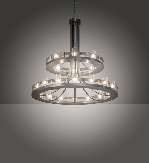 218772 52 in. Arion 24 Light Chandelier - Nickel