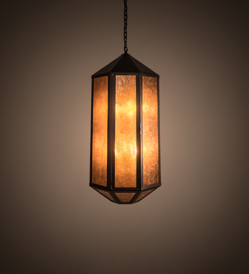 193478 18 in. Agnes Pendant - Mahogany Bronze
