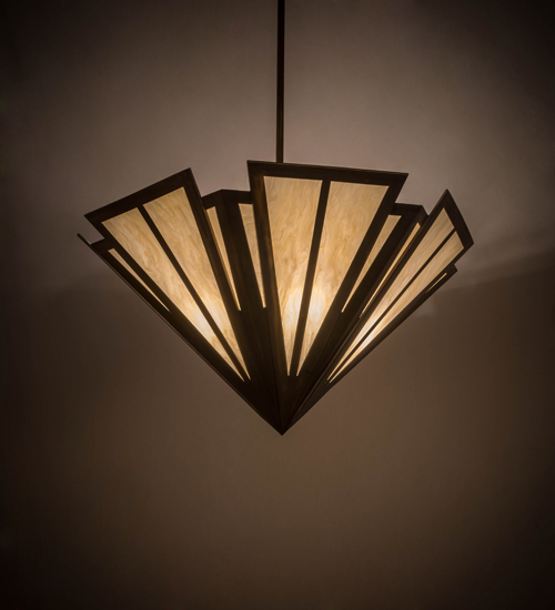 48 in. Brum Pendant - Antique Copper