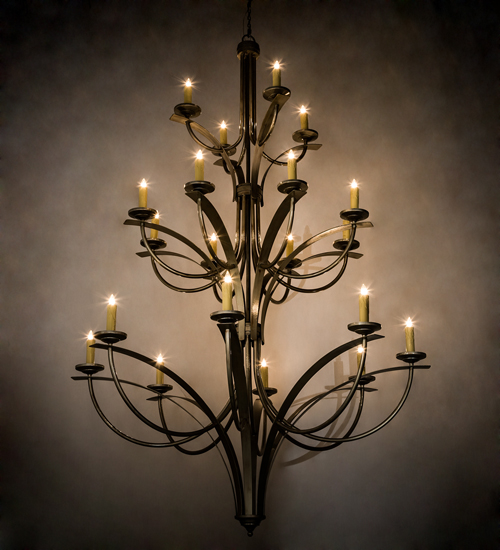 196887 86 in. Corfe Chandelier - Custom Finish
