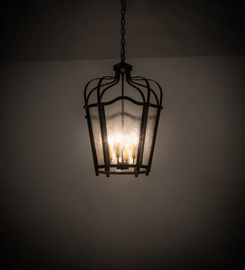 197360 22 in. Citadel 4 Light Pendant - Bronze