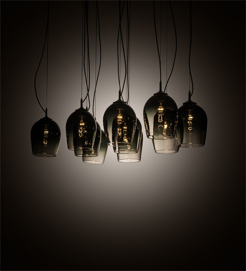 194972 44 in. Castiliolite 10 Light Pendant - Pewter