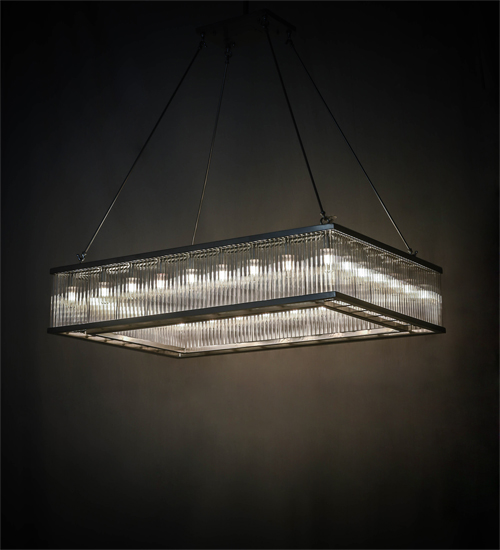 199733 60 in. Marquee Oblong Pendant - Chrome