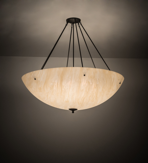 200917 48 in. Madison Semi-Flushmount - Timeless Bronze