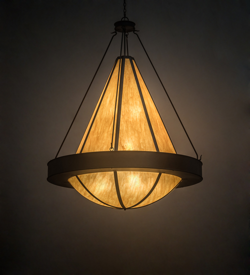 202525 60 in. Obsidian Pendant - Rust Finish