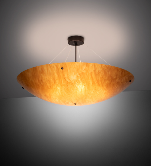 214541 36 in. Cypola Inverted Pendant - Mahogany Bronze