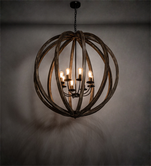 218452 46 in. Wide Woodward Pendant