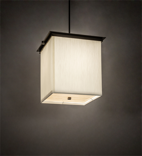216002 18 in. Square Spalding Pendant