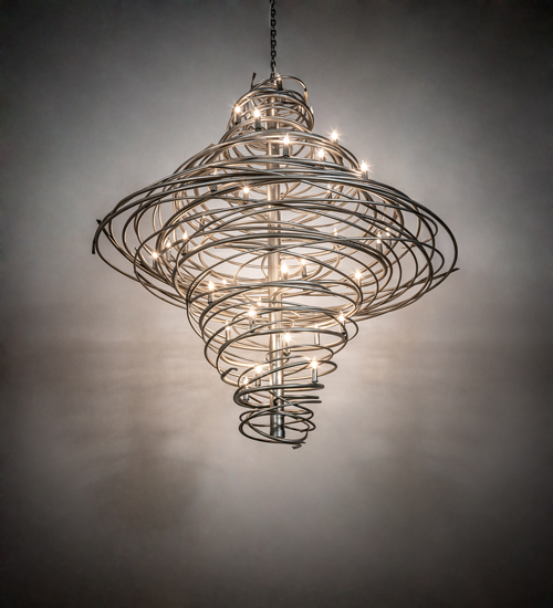 219352 64 in. Wide Cyclone 36 Light Chandelier