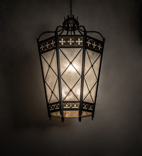211859 42 in. Wide Citadel 8 Light Pendant