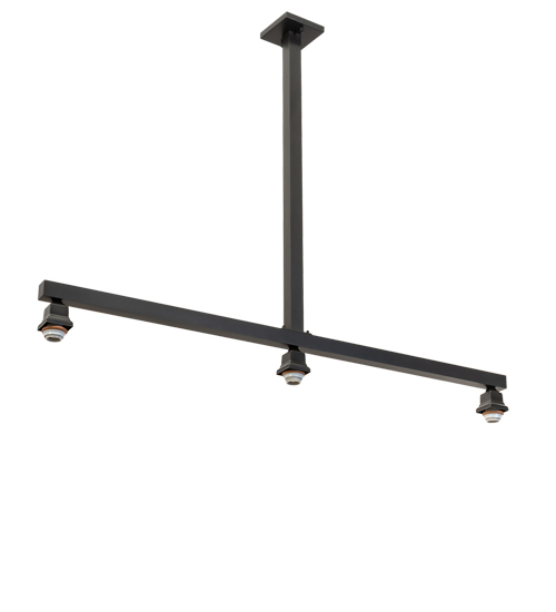 221379 52 in. Long Mission 3 Light Island Pendant Hardware