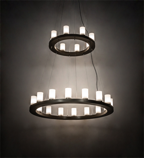 219925 60 in. Wide Loxley 24 Light Chandelier