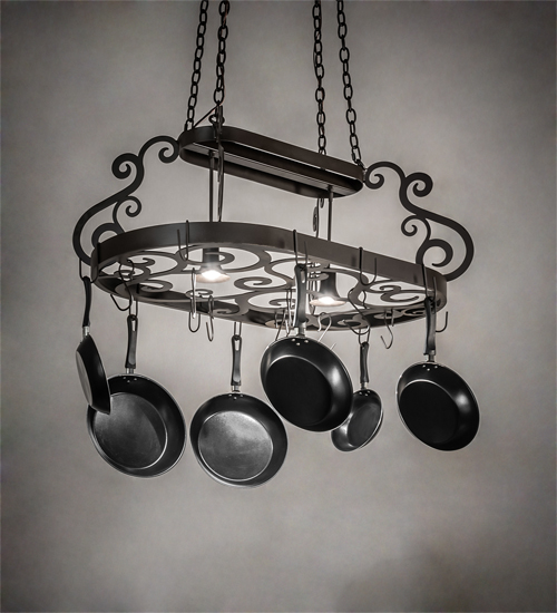 218807 42 in. Long Neo Pot Rack