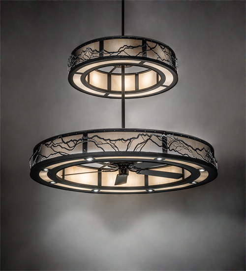 202725 72 in. Wide Telluride Magic Mountains Chandelier
