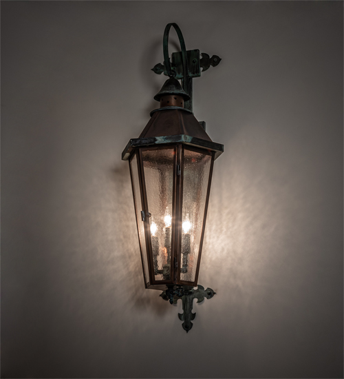 220248 11 in. Wide Millesime Lantern Wall Sconce