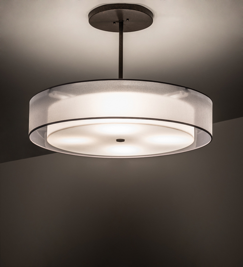 216022 30 in. Wide Cilindro Textrene Pendant