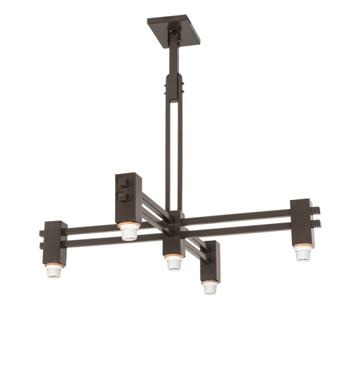 224077 33 in. Square Roylance Chandelier Hardware