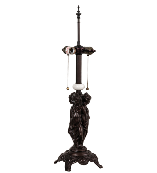 19904 28 in. High 3 Graces 2 Light Table Base