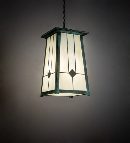 218696 18 in. Square Porte Cochere Pendant