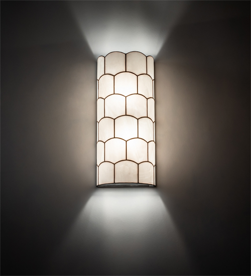 221942 8 in. Wide Vincent Honeycomb Wall Sconce